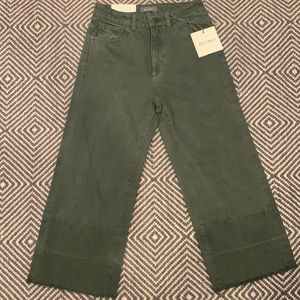 DL 1961 Hepburn cropped denim, size 24